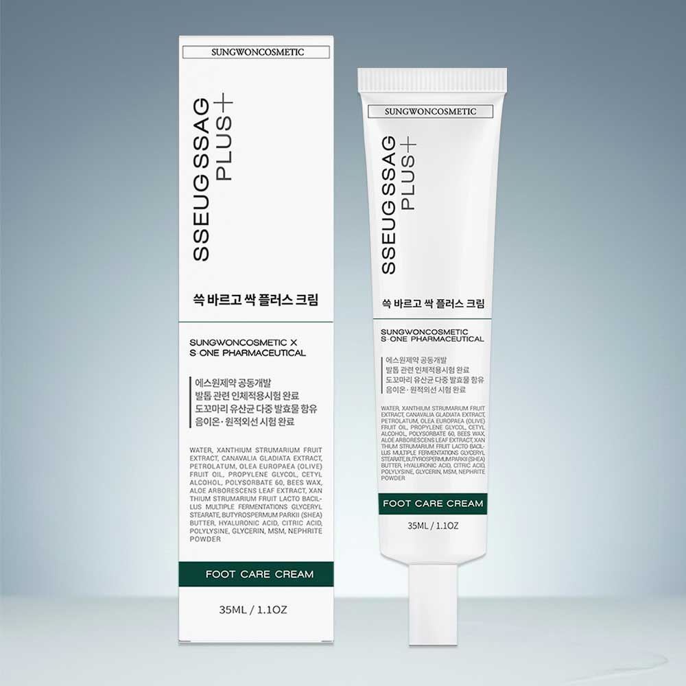 MILOW SseugSsag Plus Cream 35ml Premium Nail and Foot Care with Patented Xanthium Fruit Ferment _ Made in Korea